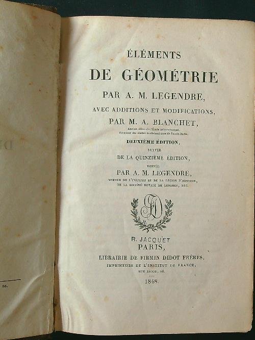 Elements de geometrie