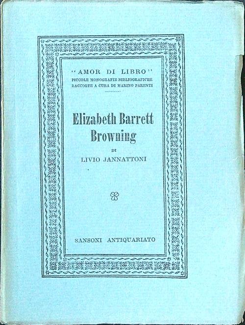 Elizabeth Barrett Browning