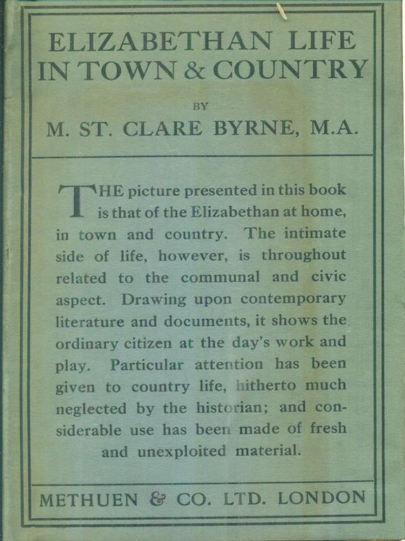 Elizabethan life in town & Country