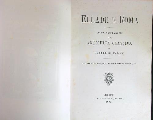 Ellade e Roma