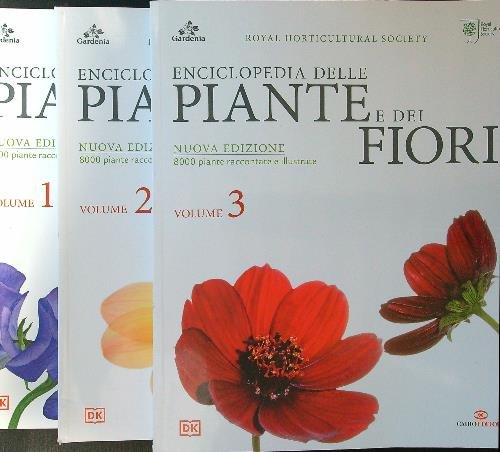 Enciclopedia delle piante e dei fiori 3 voll.