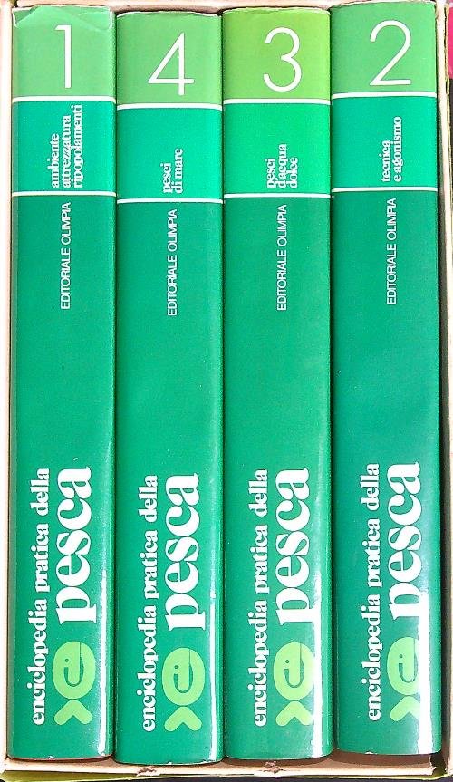 Enciclopedia pratica della pesca. 4 vv