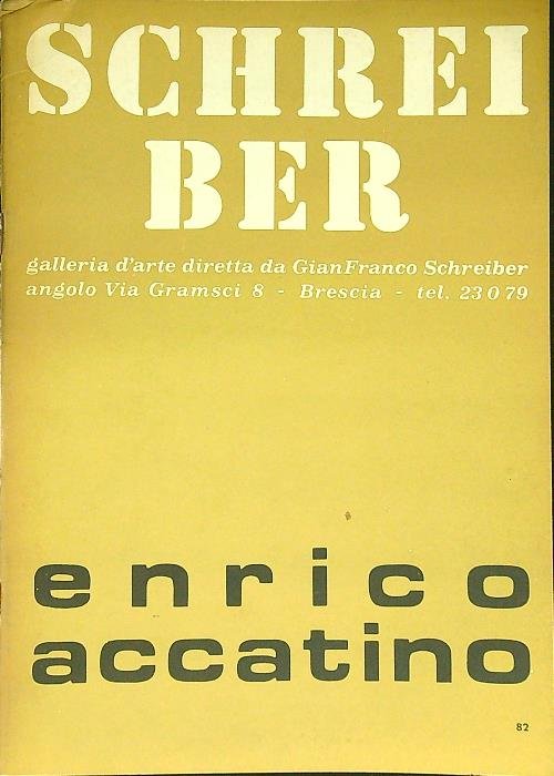 Enrico Accatino - autografato