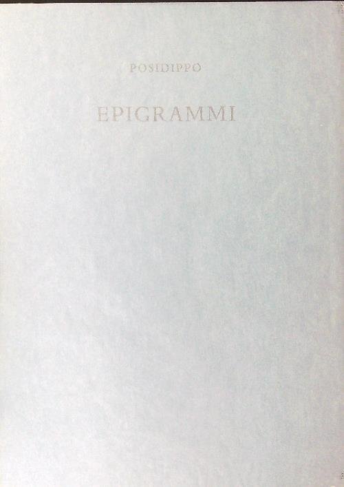 Epigrammi | Immagine principale