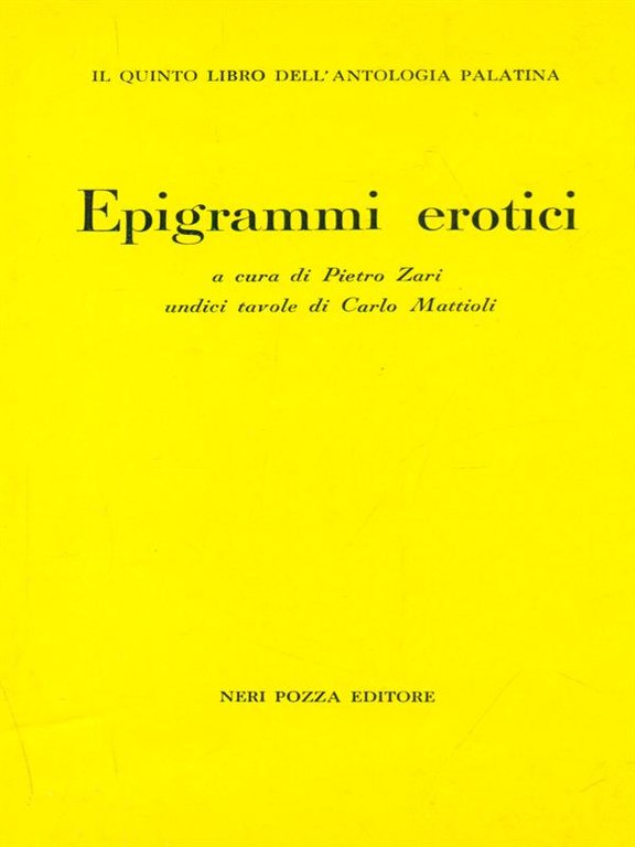 Epigrammi Erotici