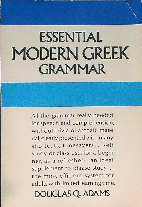 Essential modern Greek grammar | Immagine principale