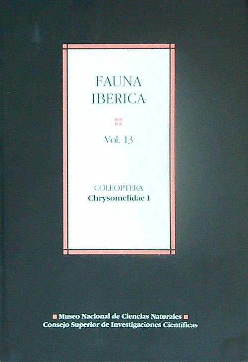 Fauna iberica Vol 13. Coleoptera : Chrysomelidae I | Immagine principale