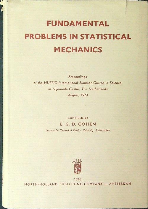 Fundamental problems in statistical mechanics
