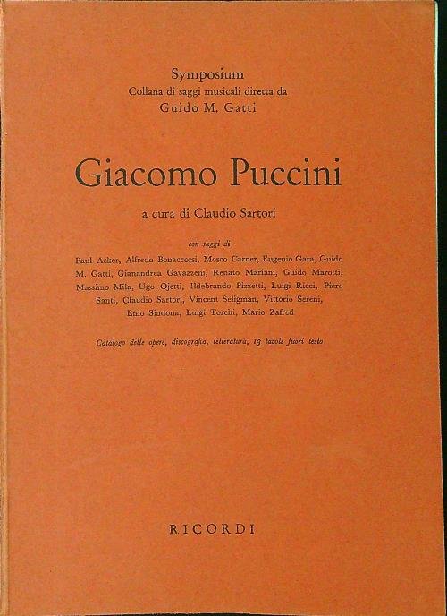 Giacomo Puccini