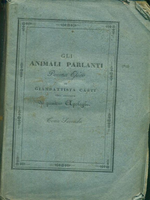 Gli animali parlanti 2vv