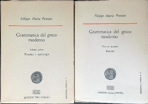 Grammatica del greco moderno 2 vv