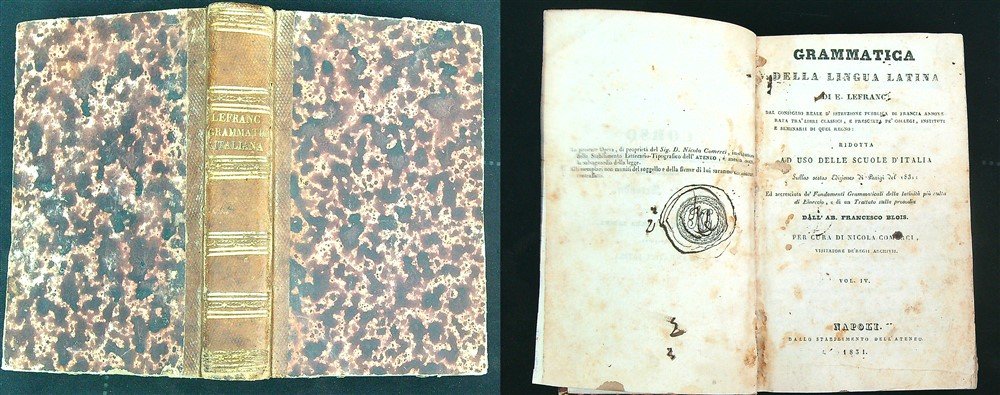Grammatica della lingua latina Vol IV | Immagine principale