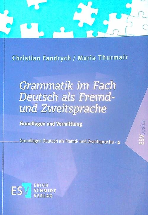 Grammatik im Fach Deutsch als Fremd- und Zweitsprache