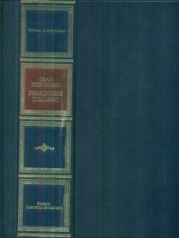 Gran dizionario piemontese-italiano