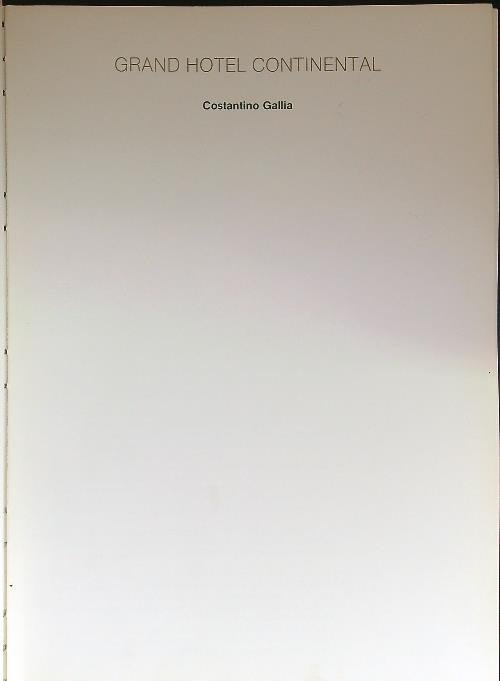 Grand hotel continental