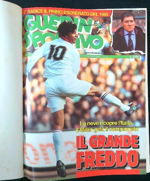 Guerin Sportivo raccolta 1993 da n. 1 a n. 13