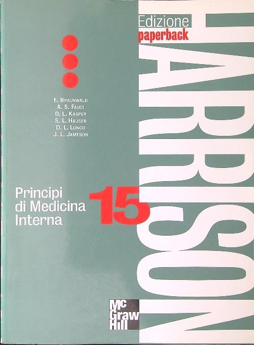 Harrison Principi di medicina interna 3 vv | Immagine principale