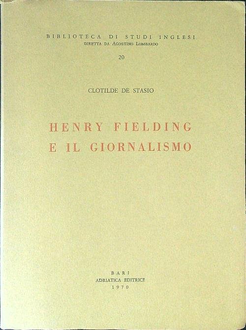 Henry Fielding e il giornalismo