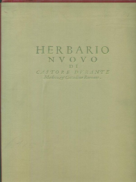 Herbario nuovo