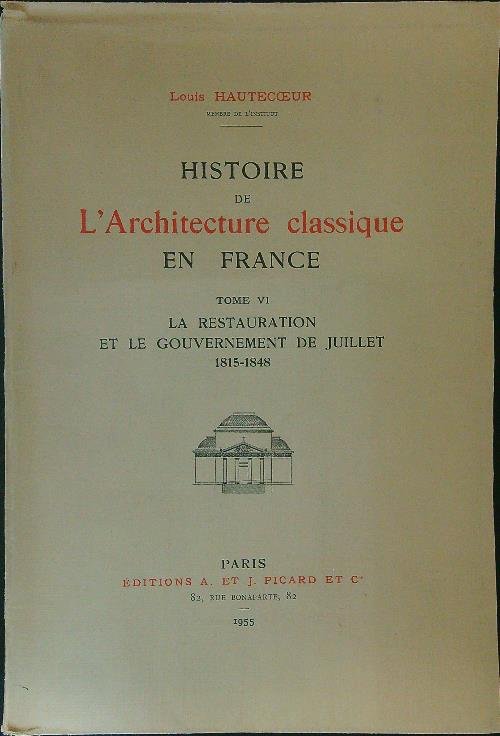 Histoire de l'architecture classique en France