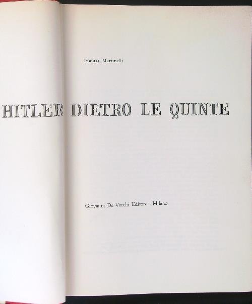 Hitler Dietro le quinte