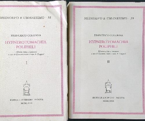 Hypnerotomachia poliphili 2 voll.