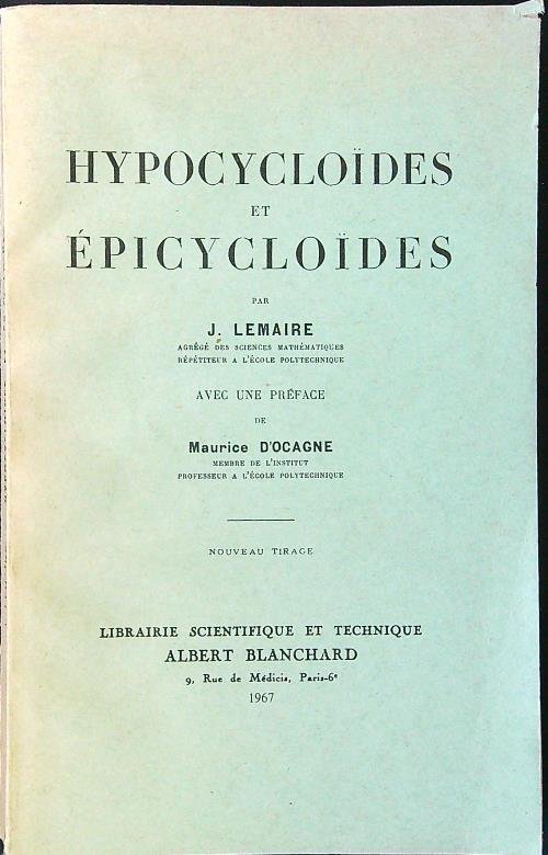 Hypocycloides et epicycloides