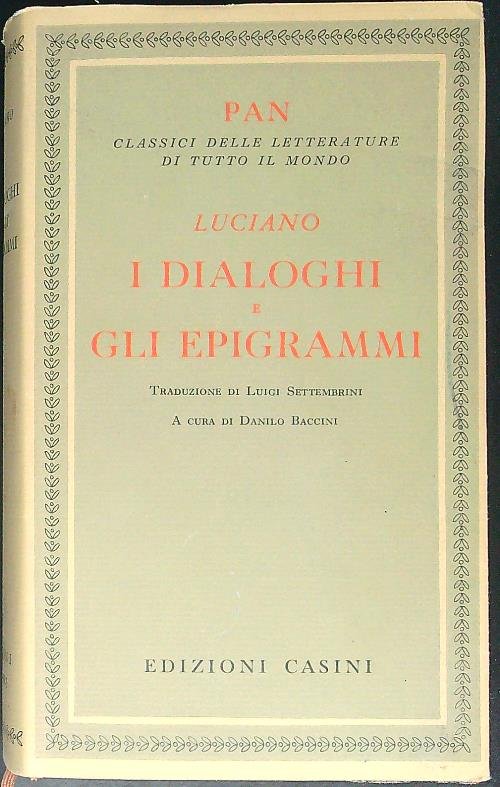 I dialoghi e gli epigrammi