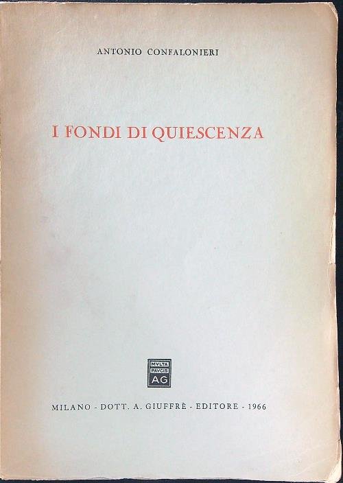 I fondi di Quiescenza