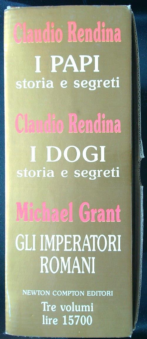 I papi, i dogi, gli imperatori romani 3 voll. | Immagine principale