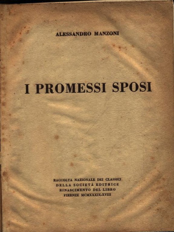 I Promessi sposi