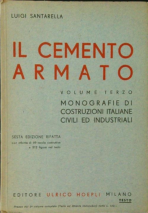 Il Cemento Armato vol. 3 - Testo