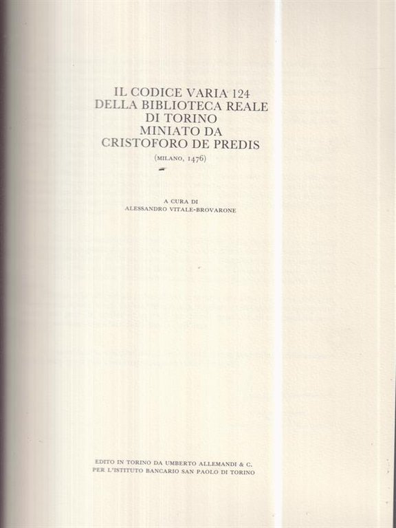 Il Codice Varia 124 della Biblioteca Reale di Torino. 2 … | Immagine Gallery 2
