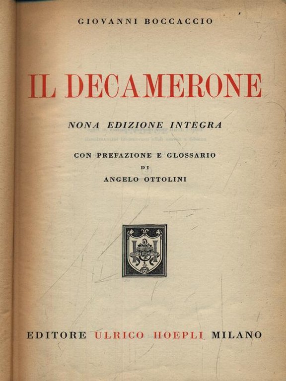 Il Decamerone