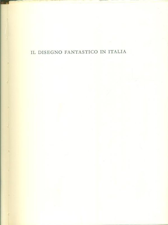Il disegno fantastico in Italia