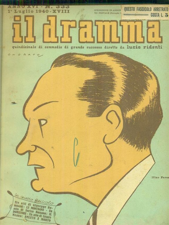 Il Dramma 2° semestre 1940 | Immagine Gallery 2