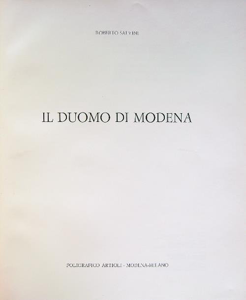 Il Duomo di Modena