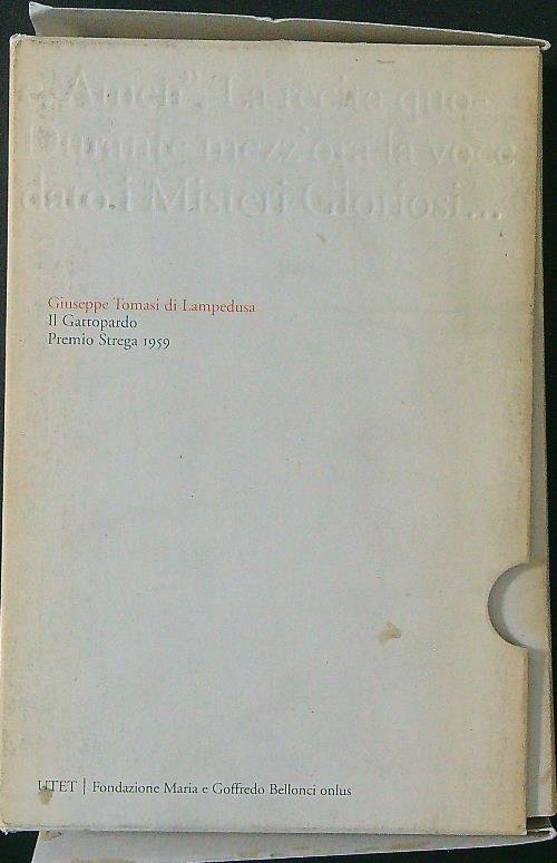 Il Gattopardo Premio Strega 1959