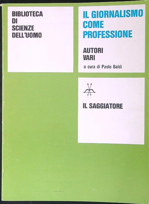 Il giornalismo come professione