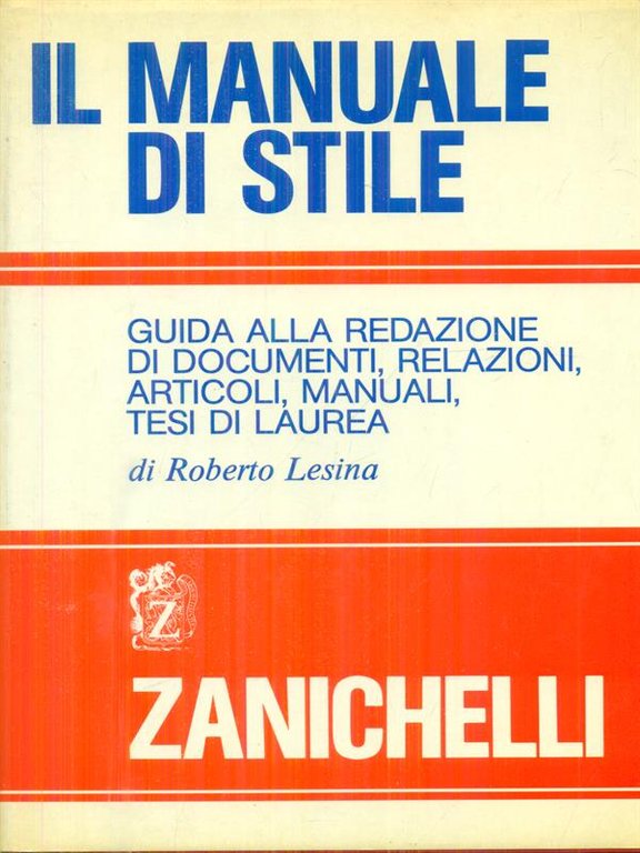 Il manuale di stile