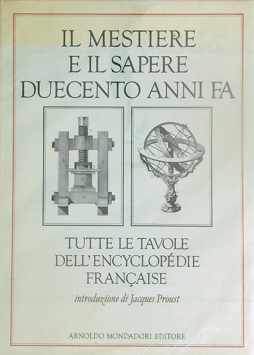 Il mestiere e il sapere duecento anni fa | Immagine principale