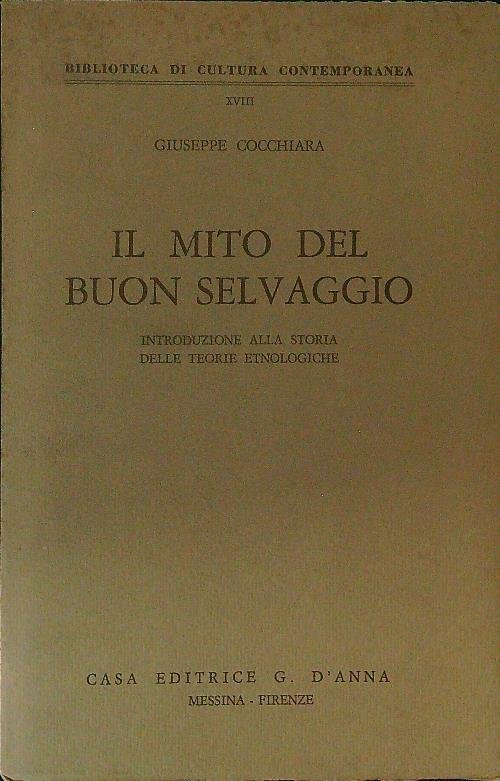 Il mito del buon selvaggio