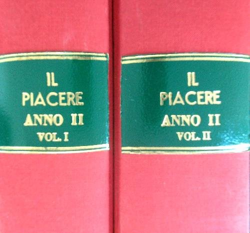 Il Piacere Anno II 2 vv