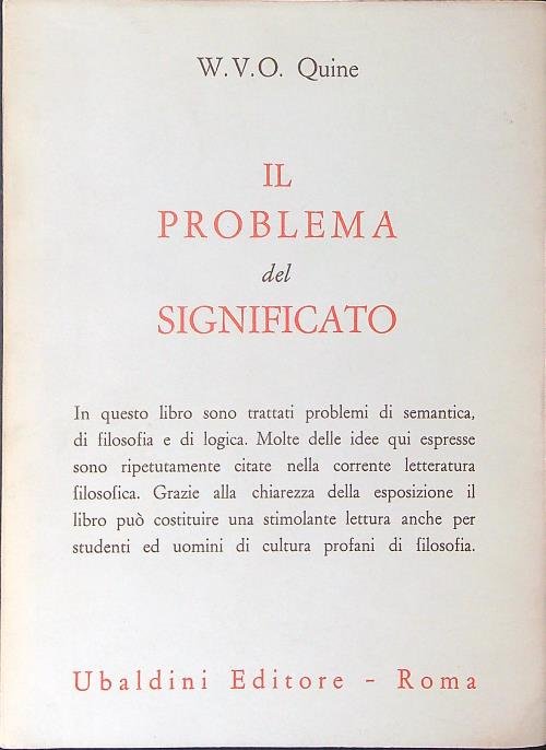 Il problema del significato | Immagine principale