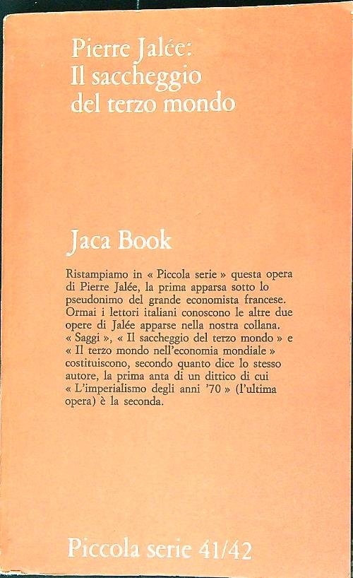 Il saccheggio del terzo mondo