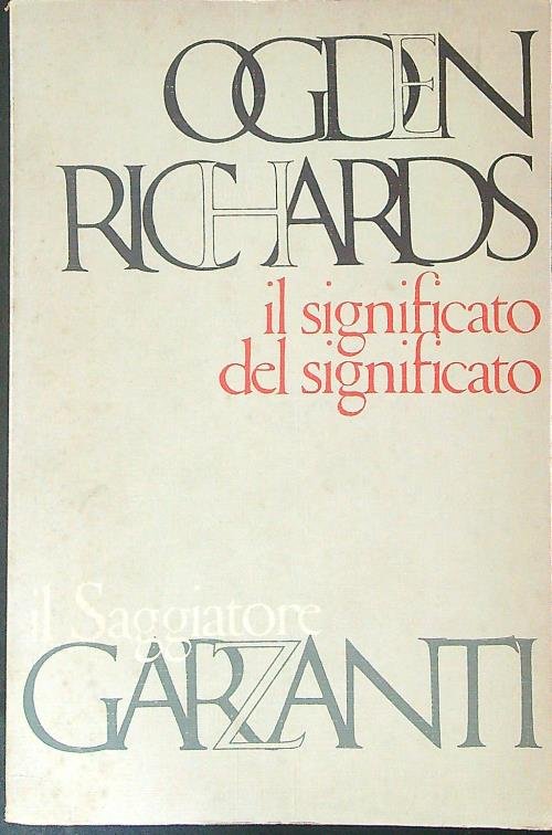 Il significato del significato