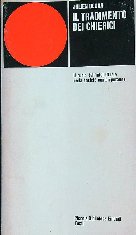 Il tradimento dei chierici 