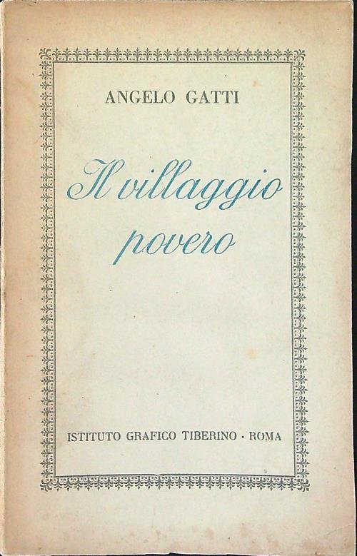 Il villaggio povero