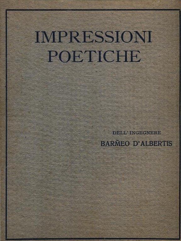 Impressioni poetiche
