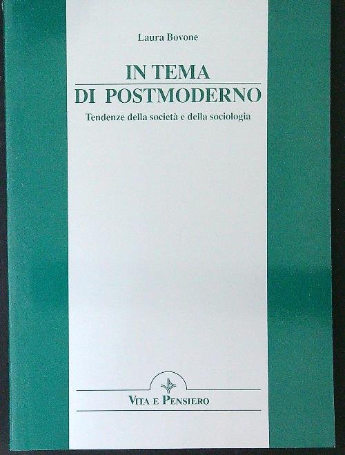 In tema di postmoderno